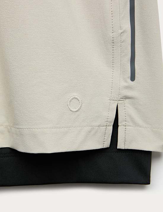 Double Layered 5 inch Sports Shorts