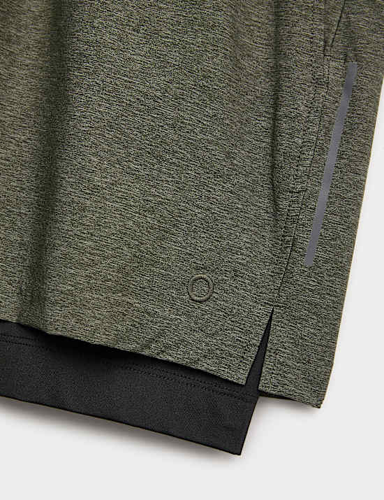 Double Layered 5 inch Sports Shorts