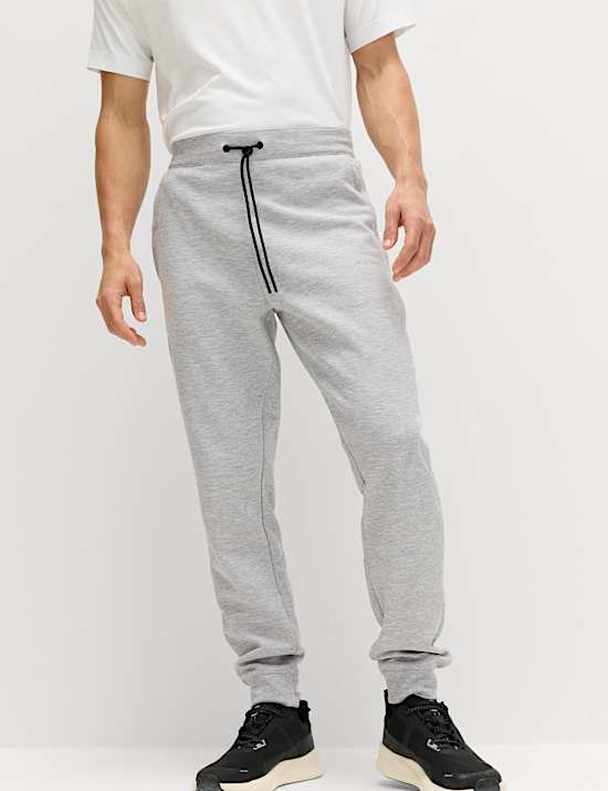 מכנסי טרנינג ספורטיביים מבד ג'רסי