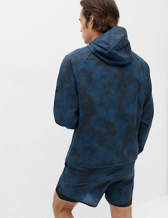 Lightweight Printed Shell Jacket