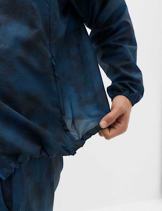 Lightweight Printed Shell Jacket
