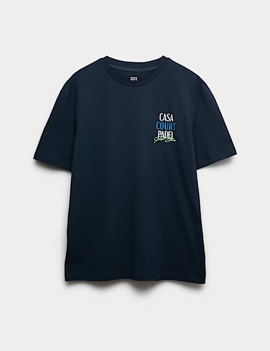 Pure Cotton St Etienne Padel T-shirt