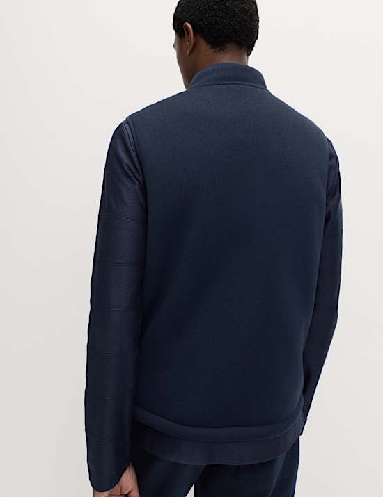 Fleece Lined Funnel Neck Gilet