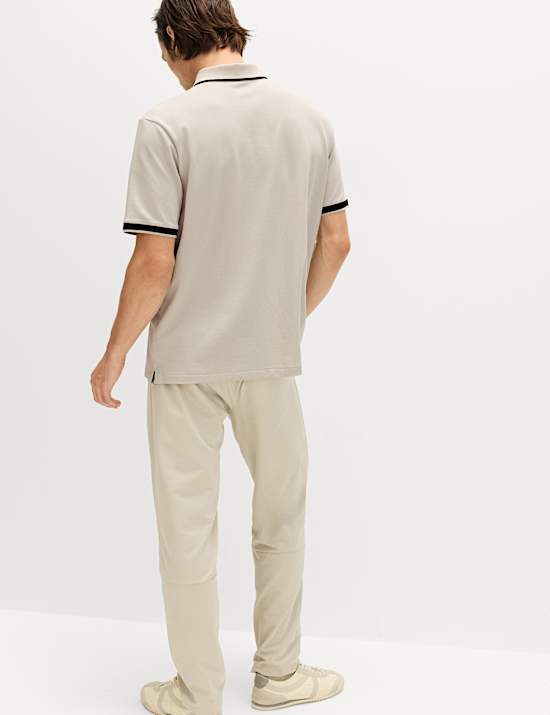 Polo deportivo de piqu&eacute; de algod&oacute;n