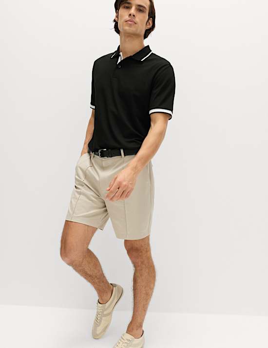 Cotton Rich Pique Club Sports Polo Shirt