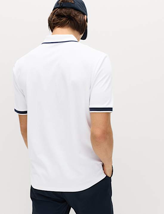 Cotton Rich Pique Club Sports Polo Shirt