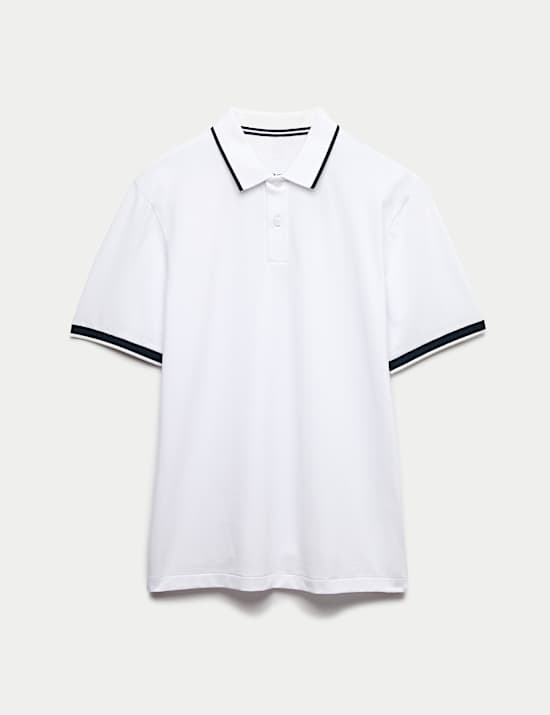 Cotton Rich Pique Club Sports Polo Shirt
