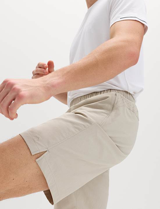 Regular Fit Stretch 9 inch Sports Shorts