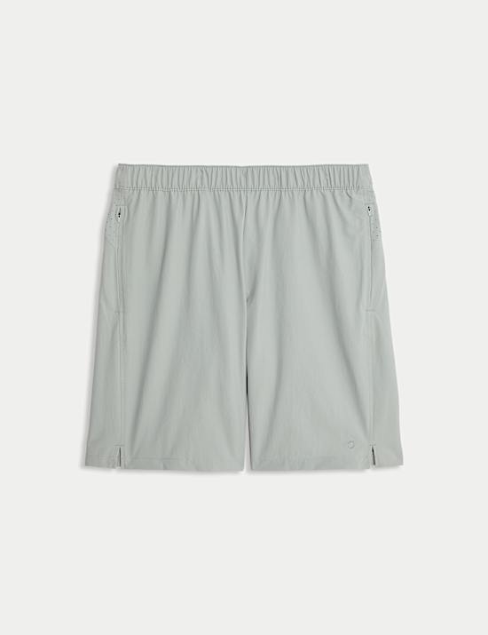 Short de sport extensible coupe standard 18 cm