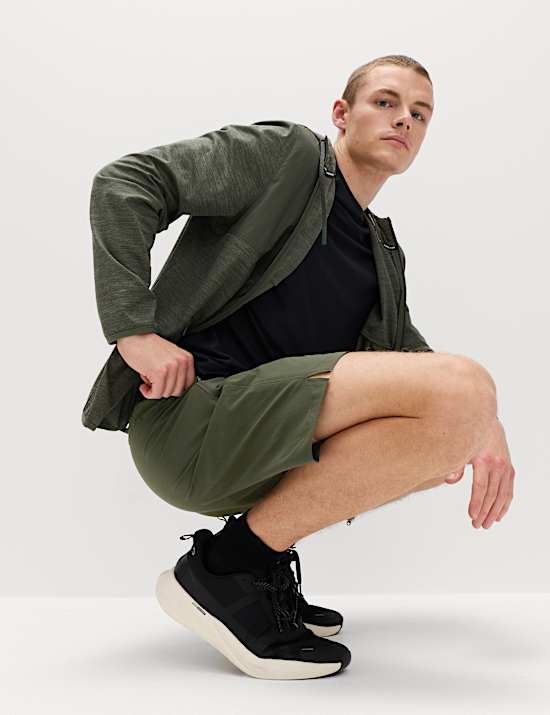 Regular Fit Stretch 9 inch Sports Shorts