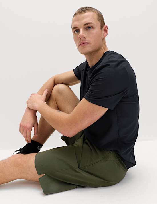 Regular Fit Stretch 9 inch Sports Shorts