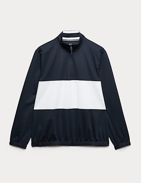 Club Sport Colour Block Half Zip Sweatshirt