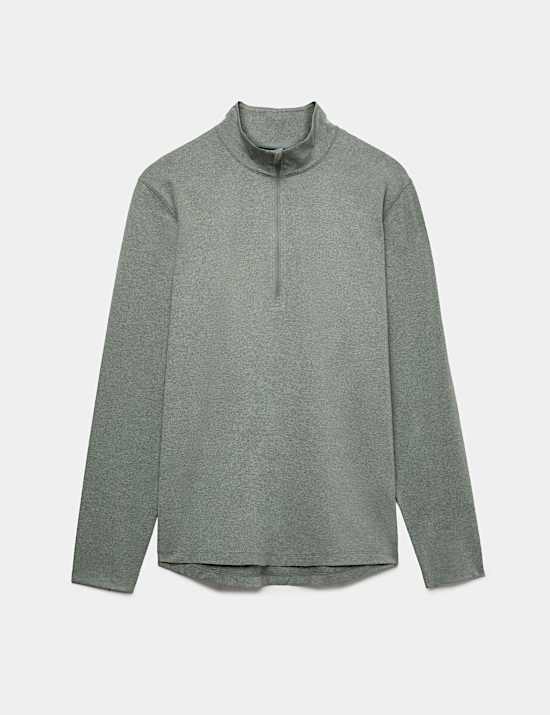 Supersoft Funnel Neck Half Zip Top