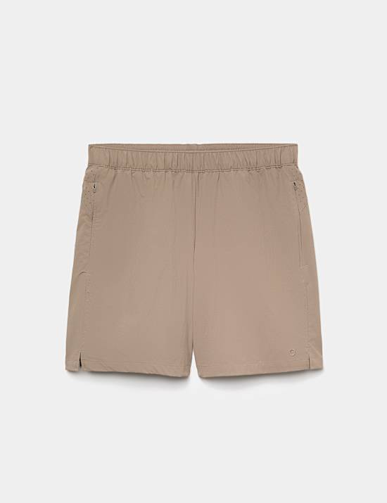 Regular Fit 7 Inch Stretch Sports Shorts