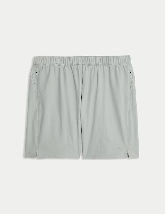 Regular Fit 7 Inch Stretch Sports Shorts