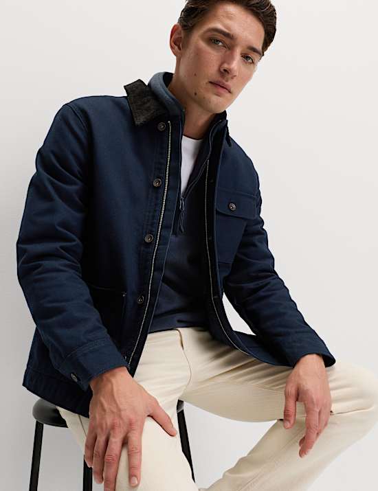 פליז בטקסטורה עם רוכסן חלקי