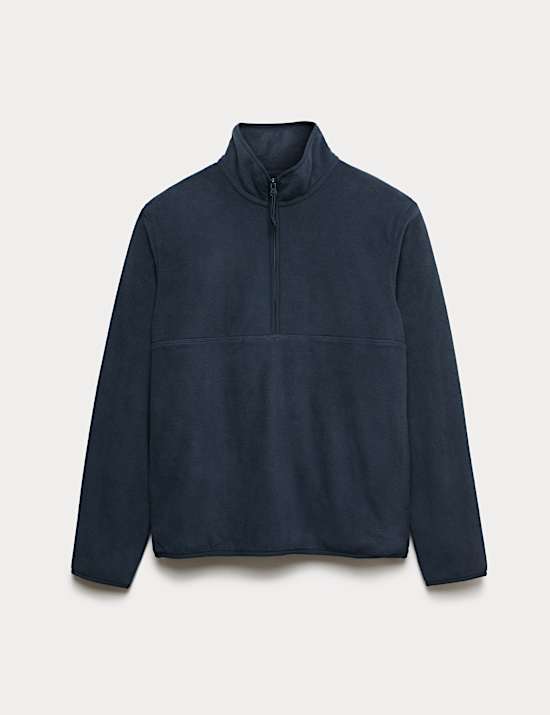 פליז בטקסטורה עם רוכסן חלקי