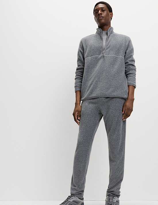 Half Zip Textured Fleece