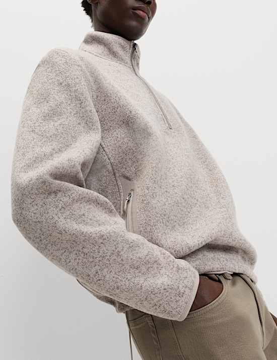 פליז קליל עם רוכסן חלקי