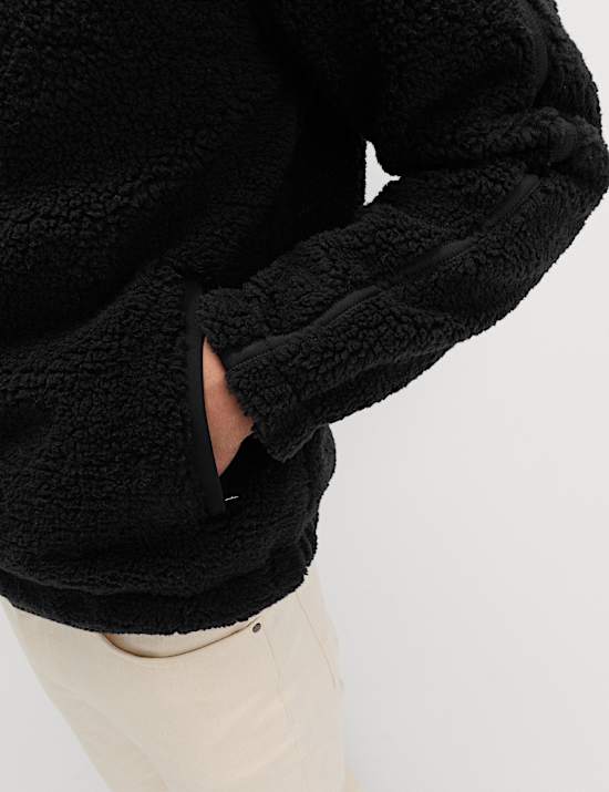 Fleece Windproof Half Zip Jacket