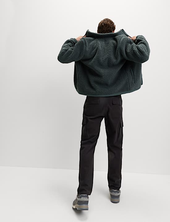 Windproof Zip Up Fleece Jacket