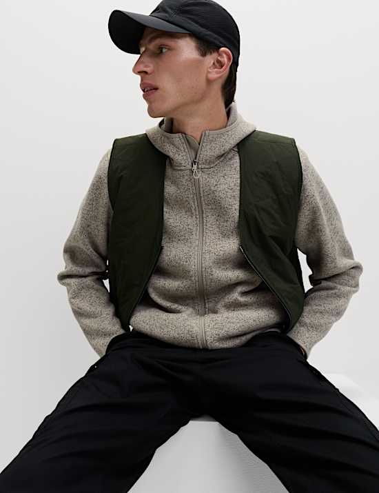 Tech Lightweight Knit Mix Hood