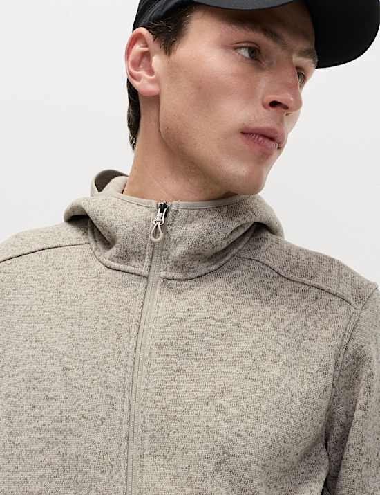 Tech Lightweight Knit Mix Hood