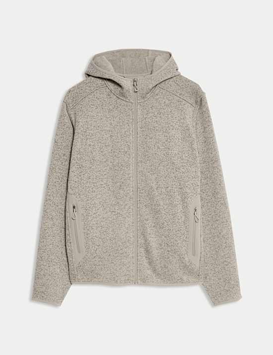 Tech Lightweight Knit Mix Hood
