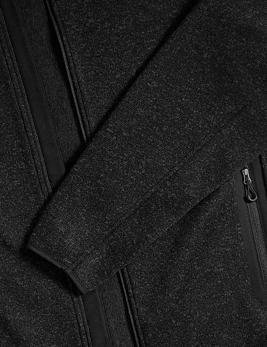 Tech Lightweight Knit Mix Hood