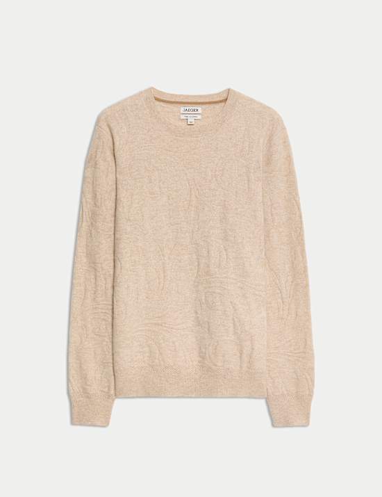 Pure Cashmere Foulard Crew Neck Jumper