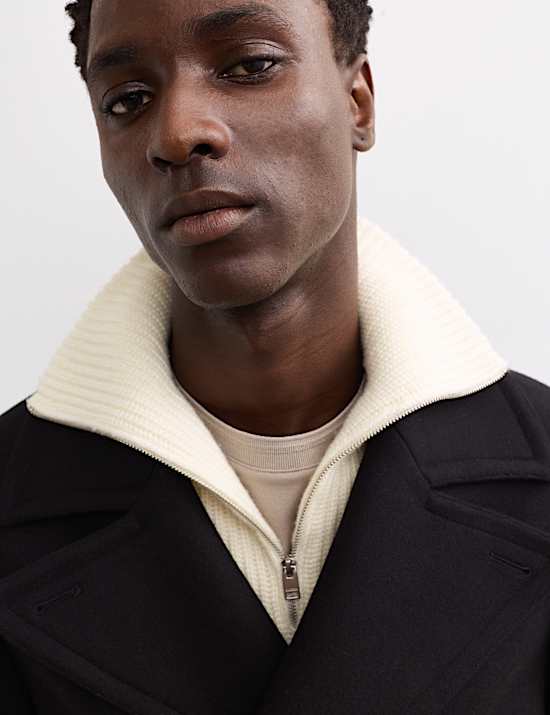 Pure Lambswool Half Zip Jumper