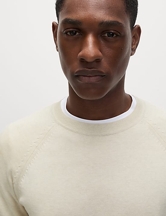 Jumper Kerah Bundar Katun Murni