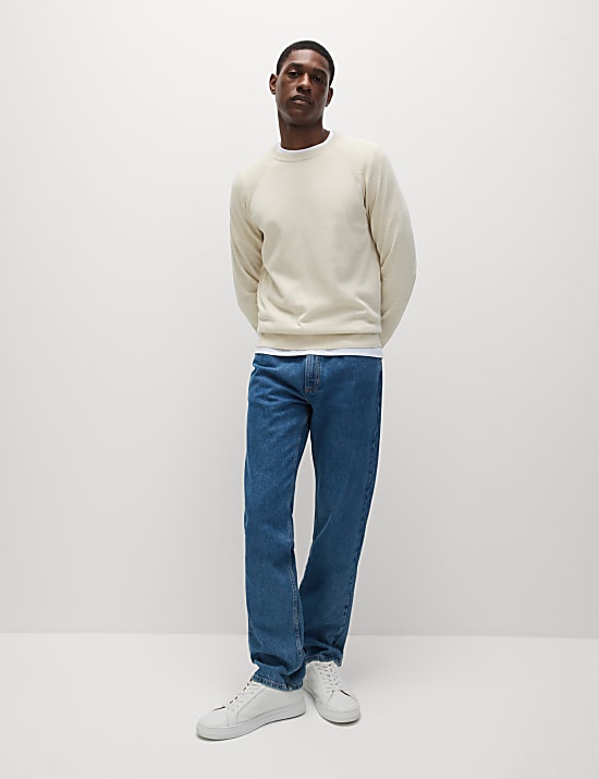 Jumper Kerah Bundar Katun Murni