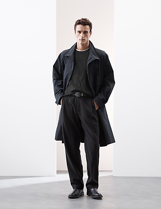 Cotton Modal Blend Textured Knitted Jumper