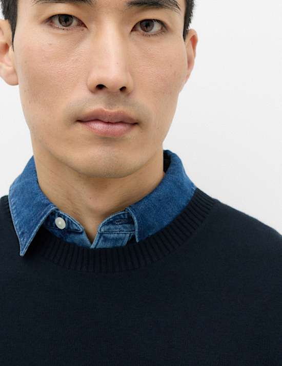Air Yarn Crew Neck Jumper