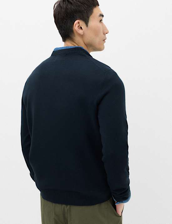 Air Yarn Crew Neck Jumper