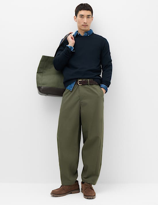 Air Yarn Crew Neck Jumper