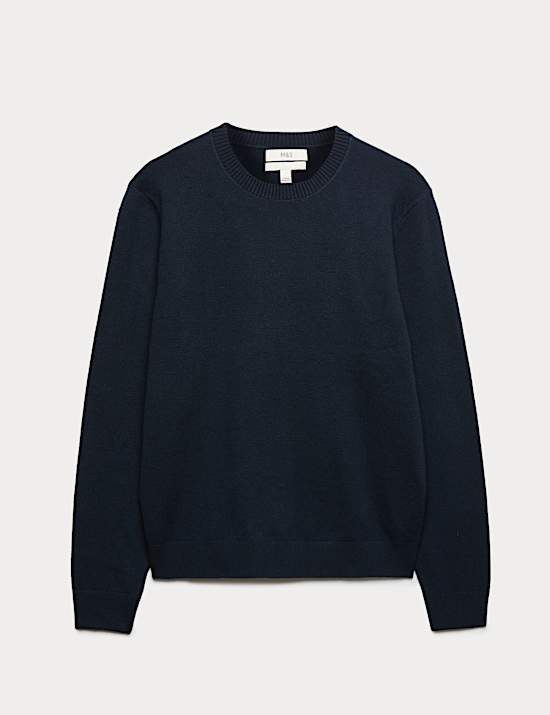 Air Yarn Crew Neck Jumper
