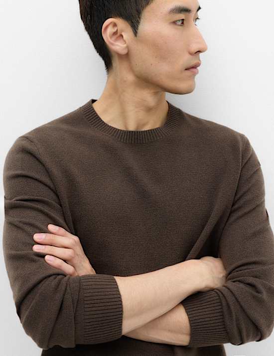 Air Yarn Crew Neck Jumper