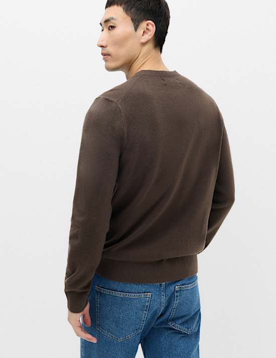 Air Yarn Crew Neck Jumper