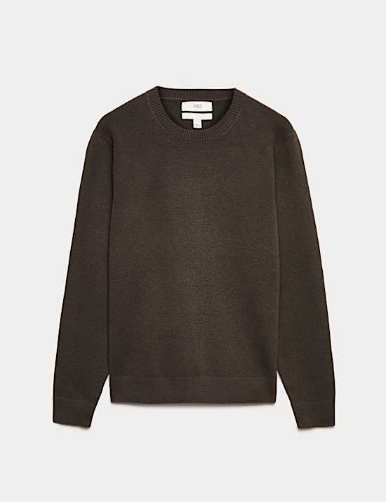 Air Yarn Crew Neck Jumper