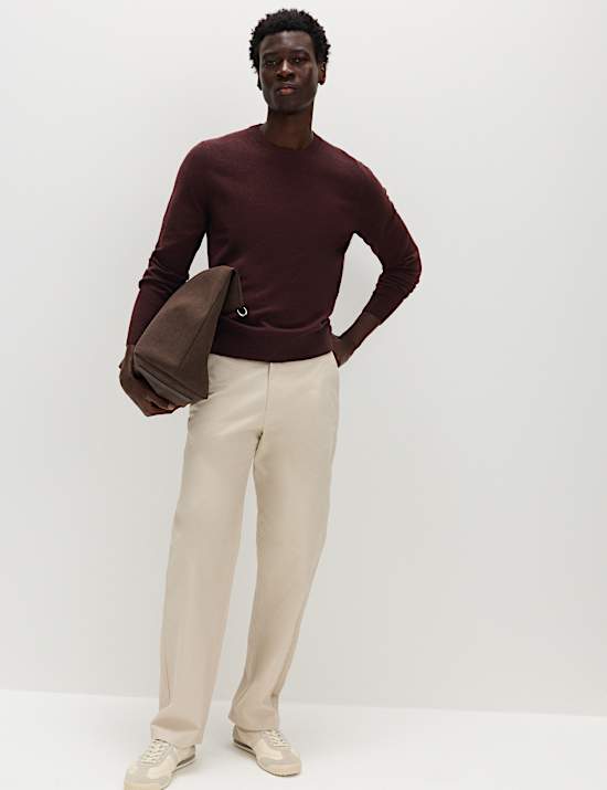 Air Yarn Crew Neck Jumper