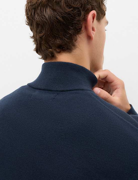 Air-Yarn Half Zip Jumper
