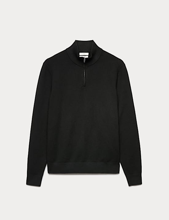 Air-Yarn Half Zip Jumper