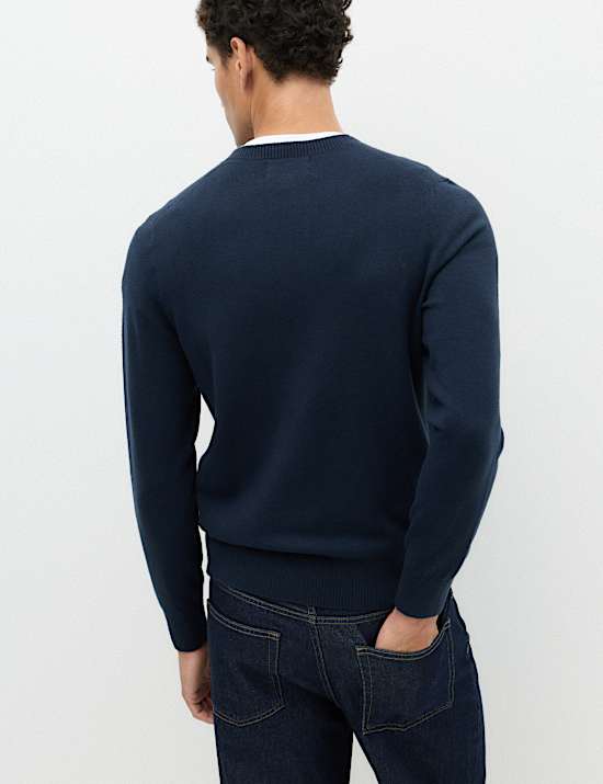 Air Yarn V Neck Jumper