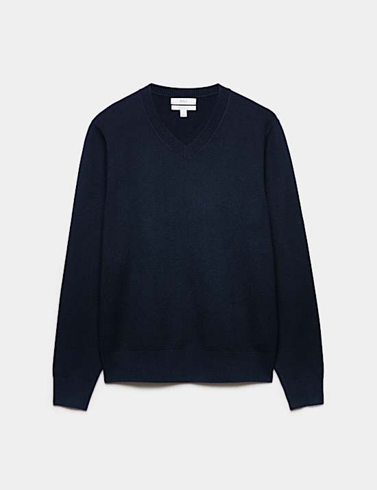 Air Yarn V Neck Jumper