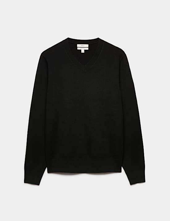 Air Yarn V Neck Jumper