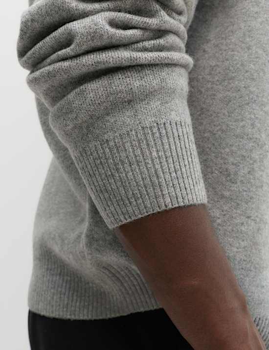 Relaxed Fit Zip Through Funnel Neck Jacket