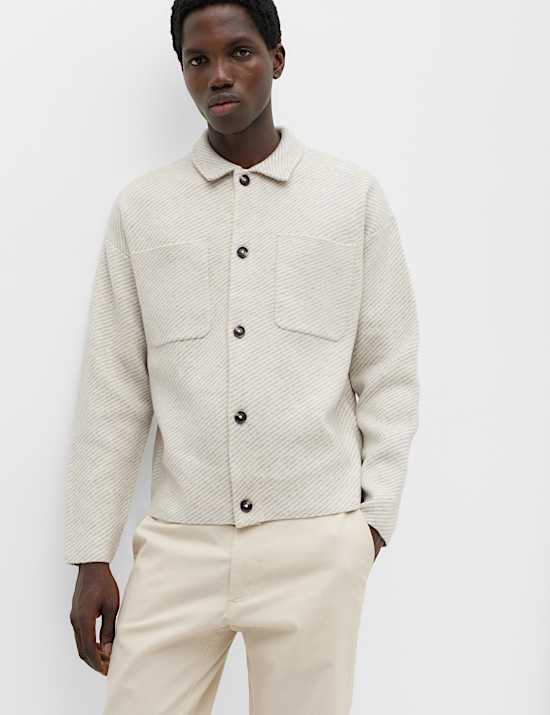 Air Yarn Overshirt Jumper