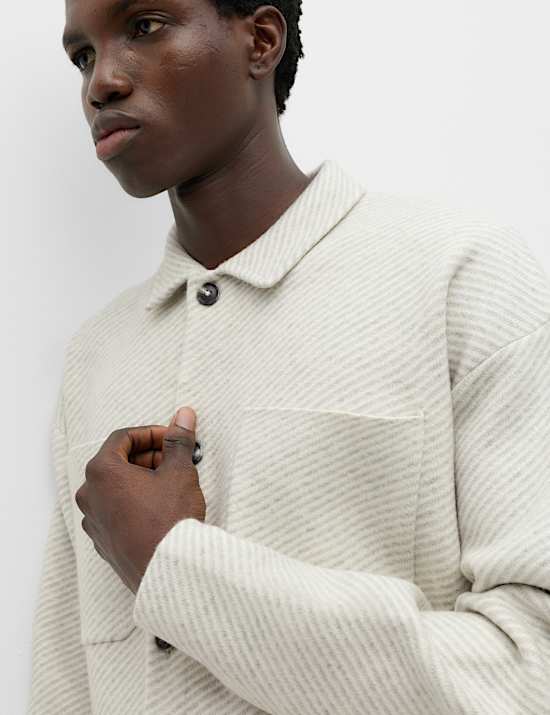 Air Yarn Overshirt Jumper